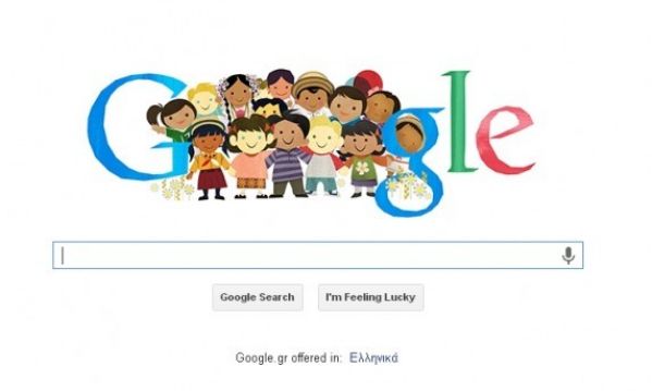 Αφιερωμένο στην Παγκόσμια ημέρα των Δικαιωμάτων του Παιδιού το σημερινό Doodle της Google